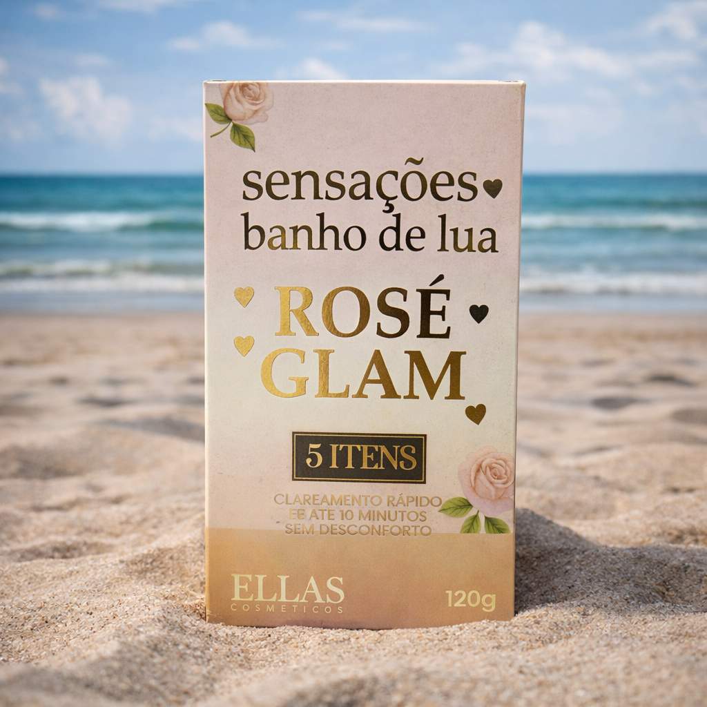 Banho de lua rose glam