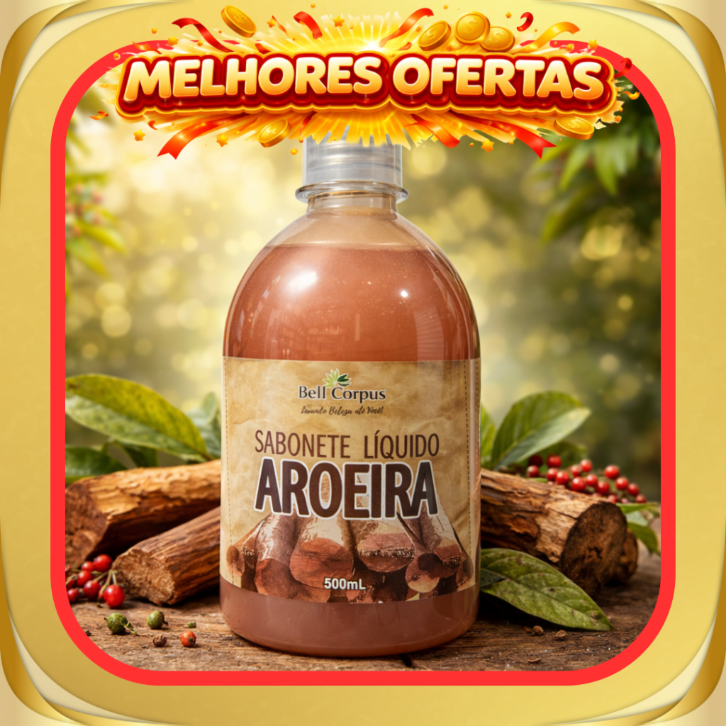 Sabonete de aroeira 500ml