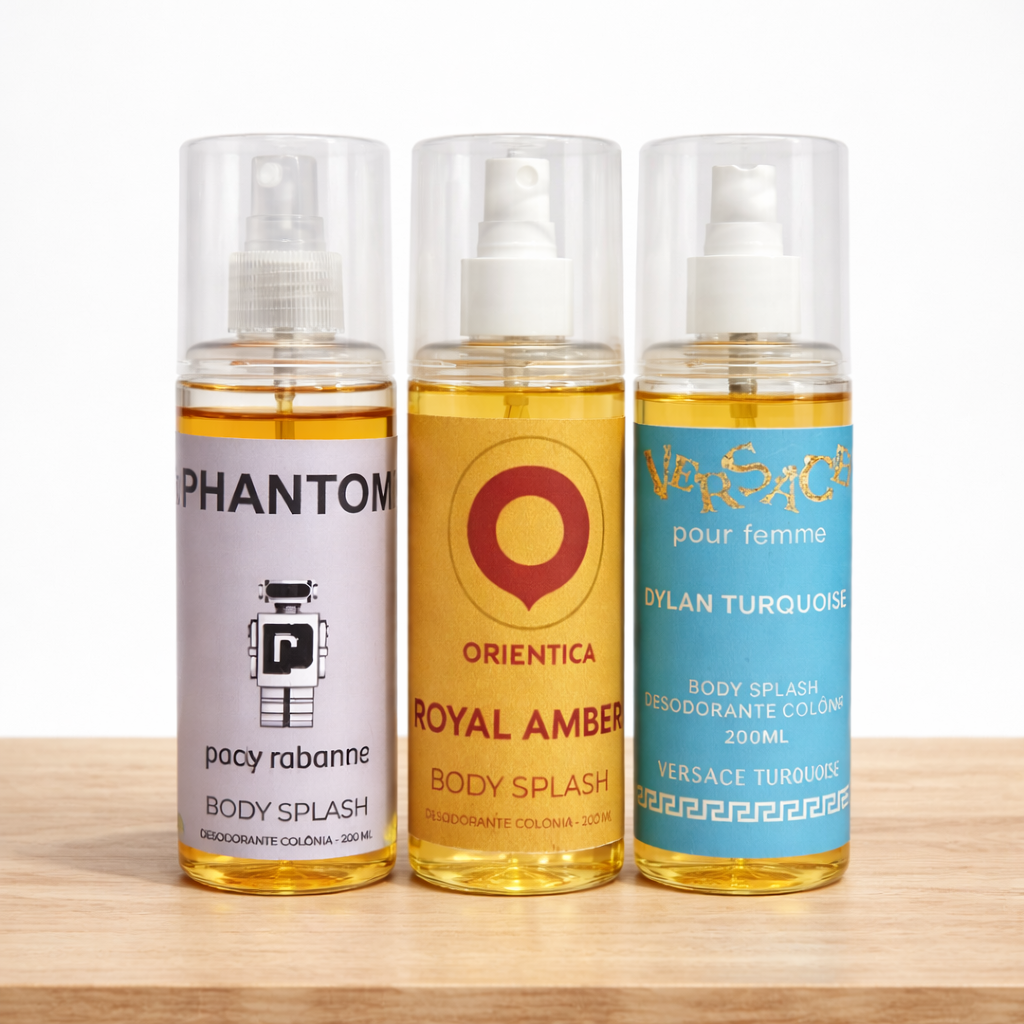 Body splash perfumados 