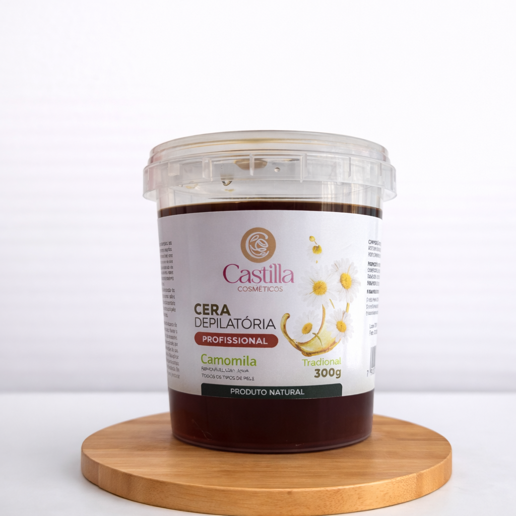 Cera depilatória camomila