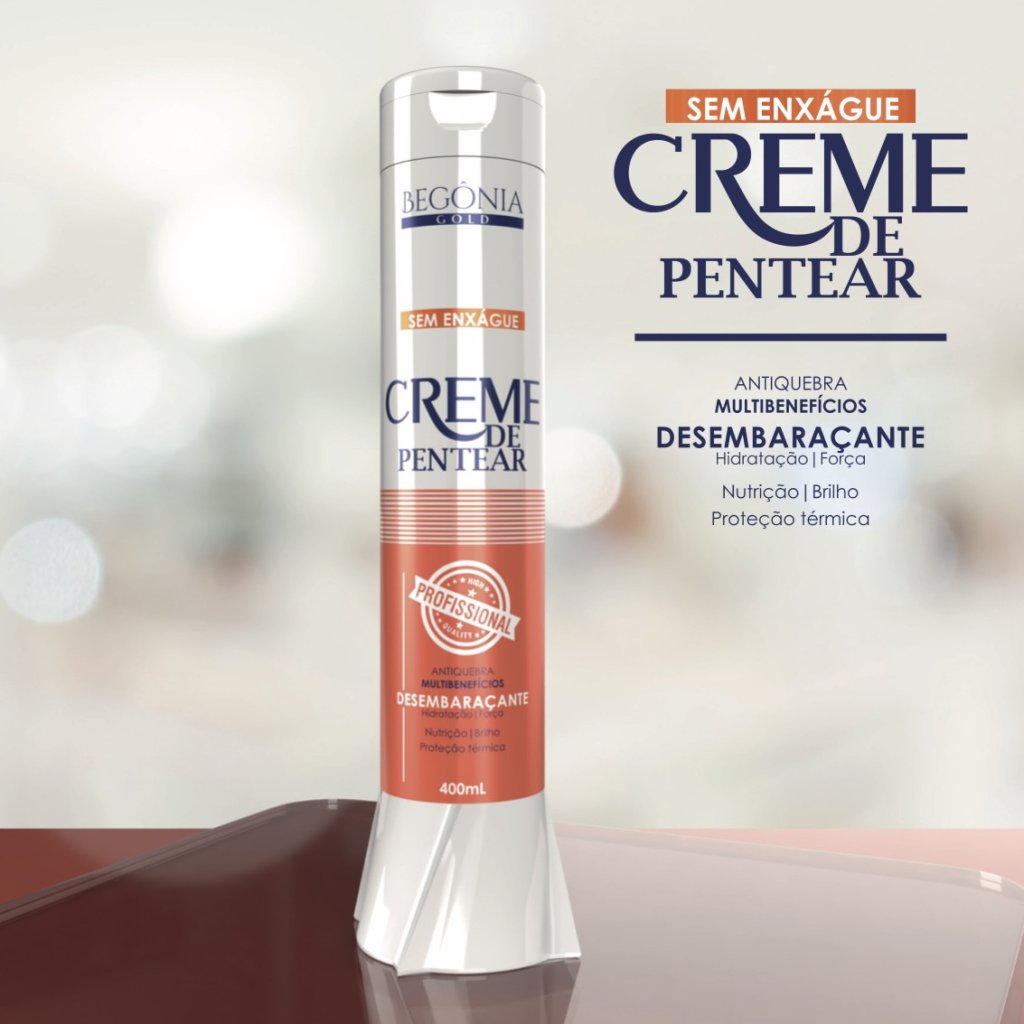 Creme de pentear sem enxágue 