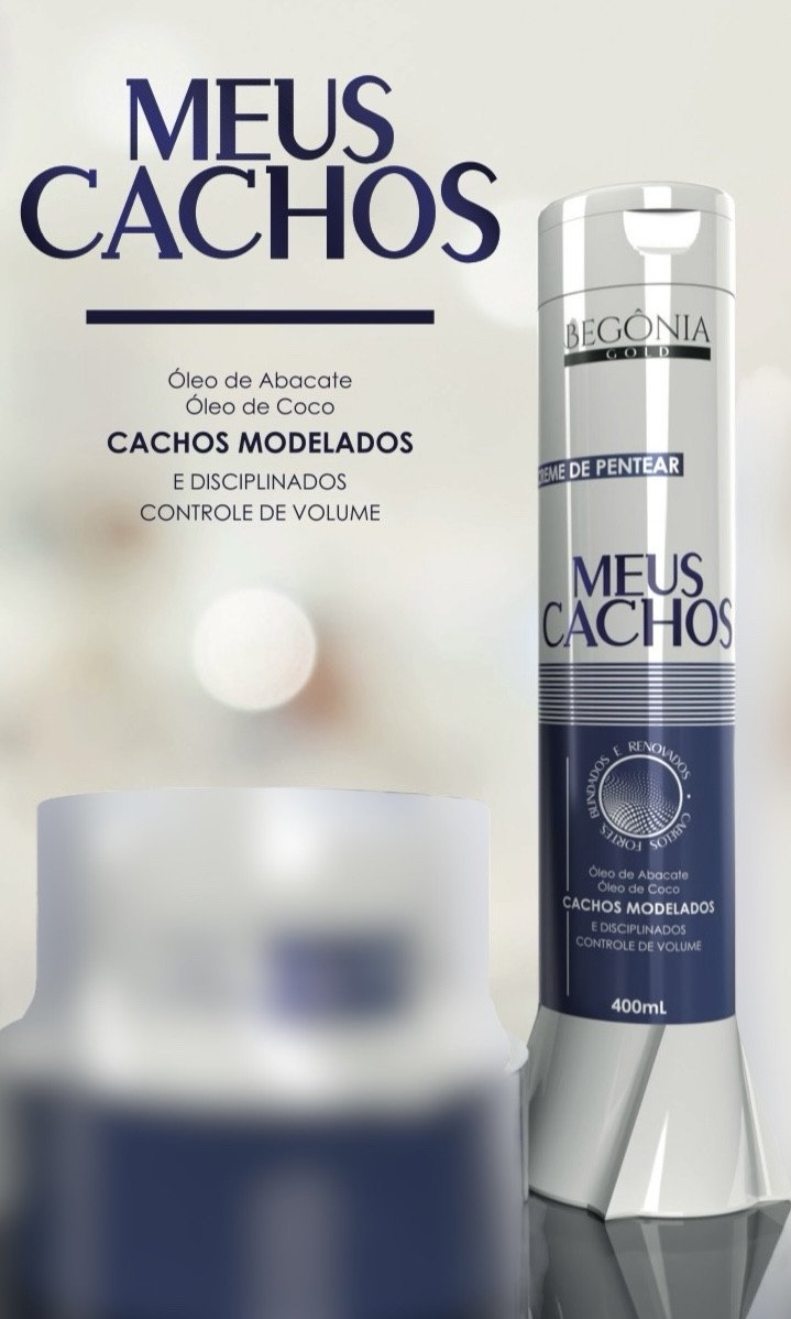 Creme para pentear meus cachos 