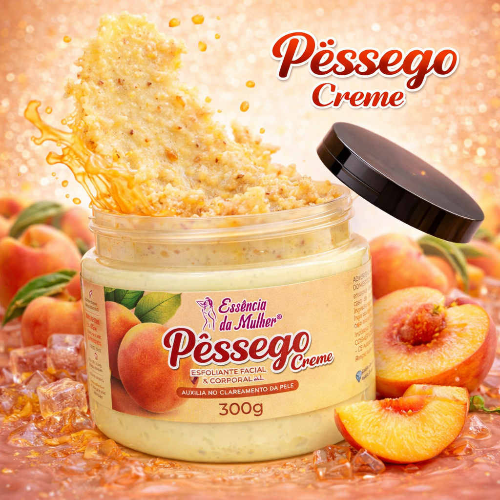 Esfoliante de pêssego 