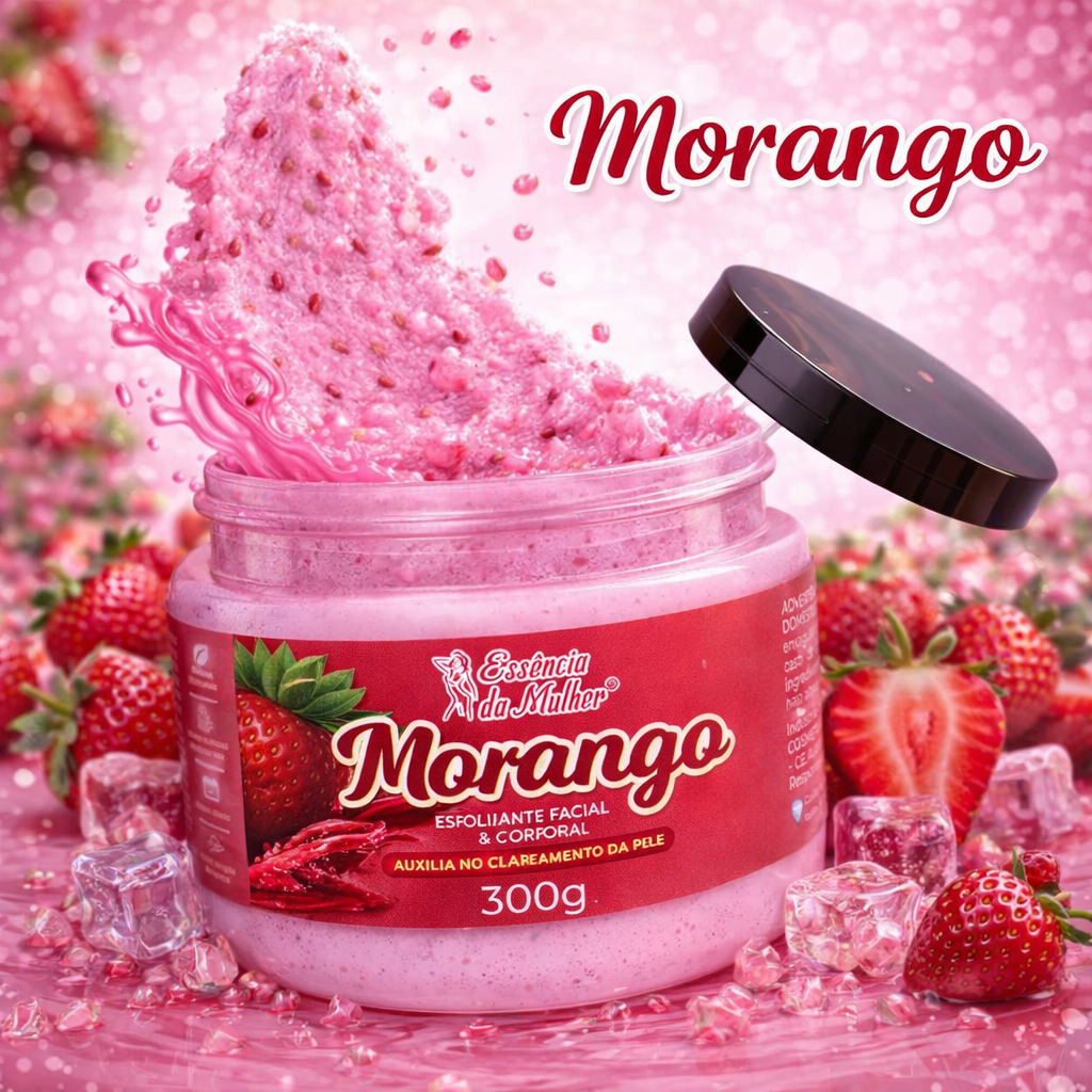 Esfoliante de morango 