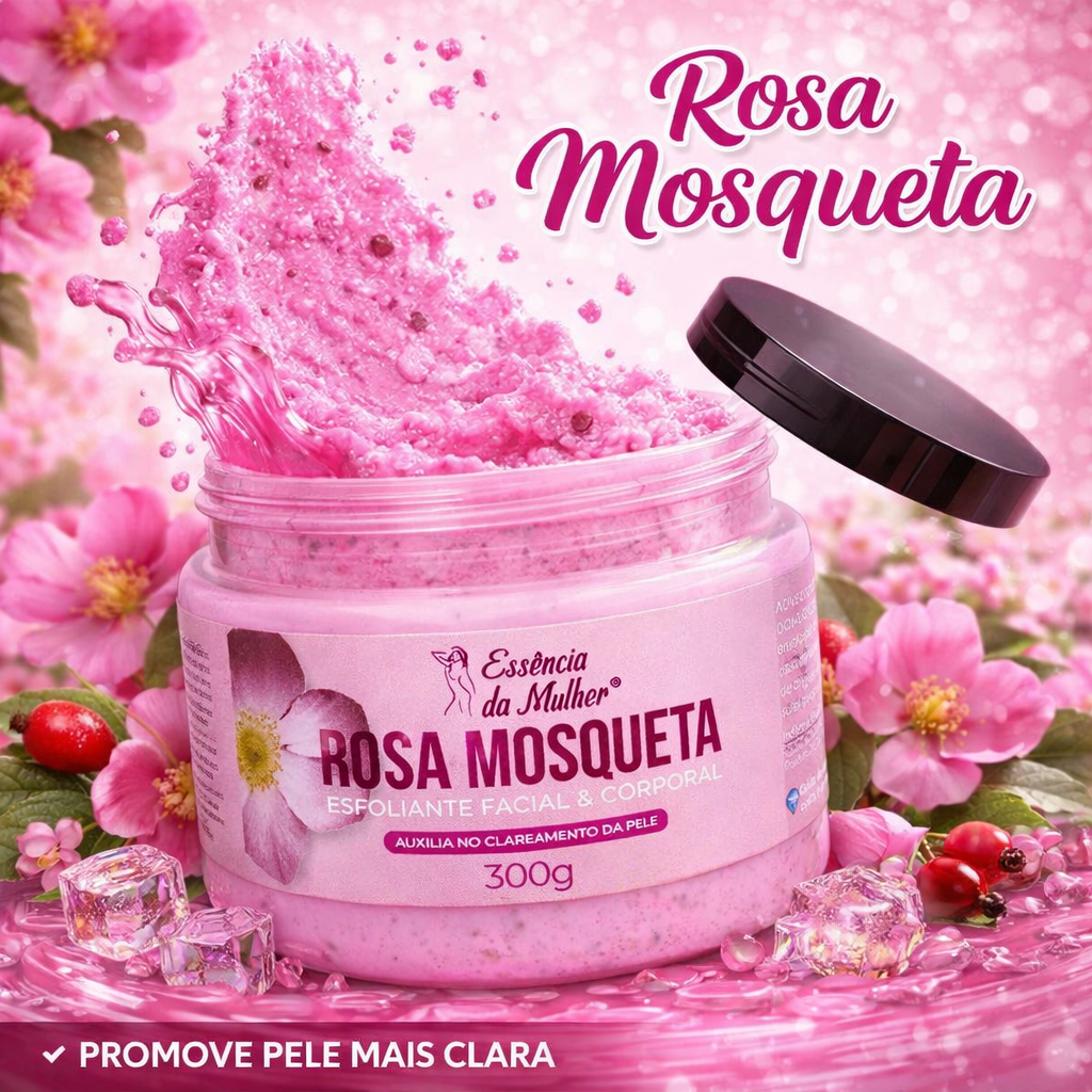 Esfoliante de rosa mosqueta 