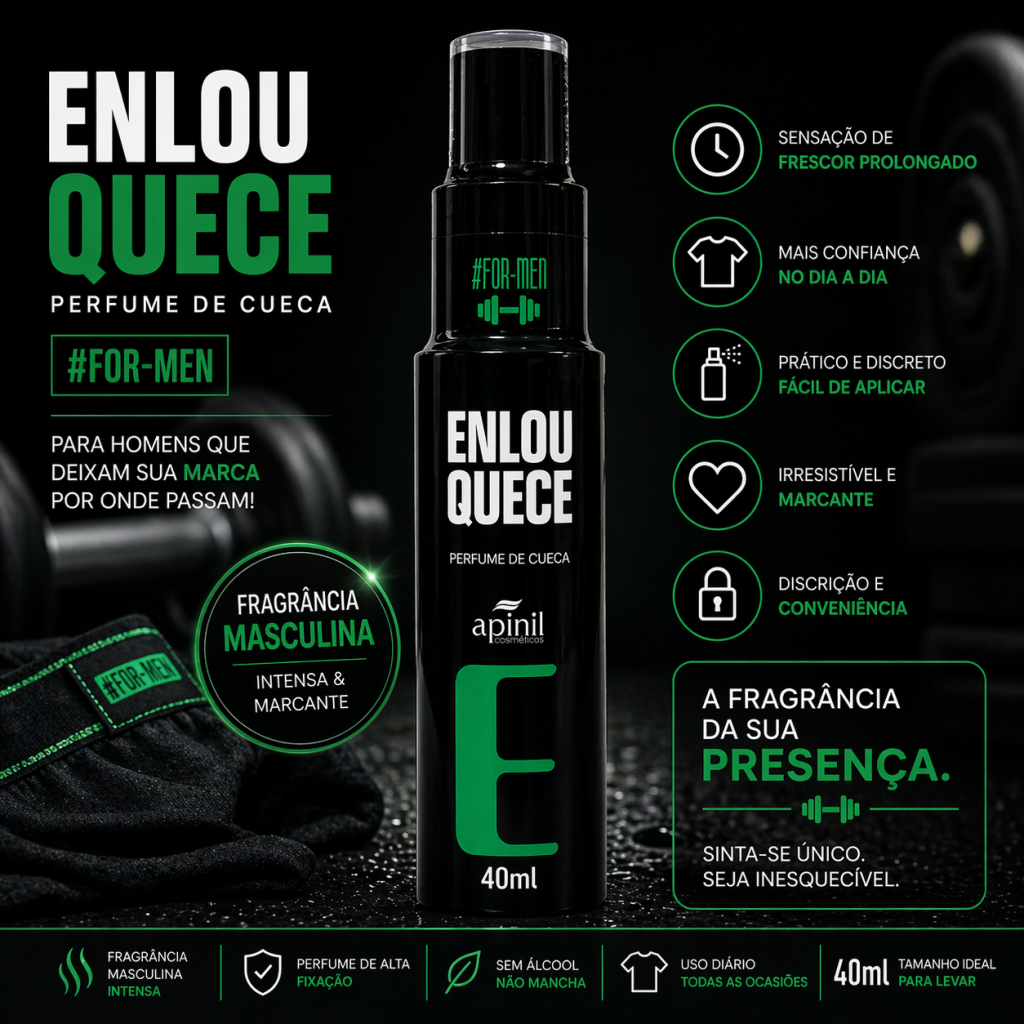 Perfume de cueca enlouquece