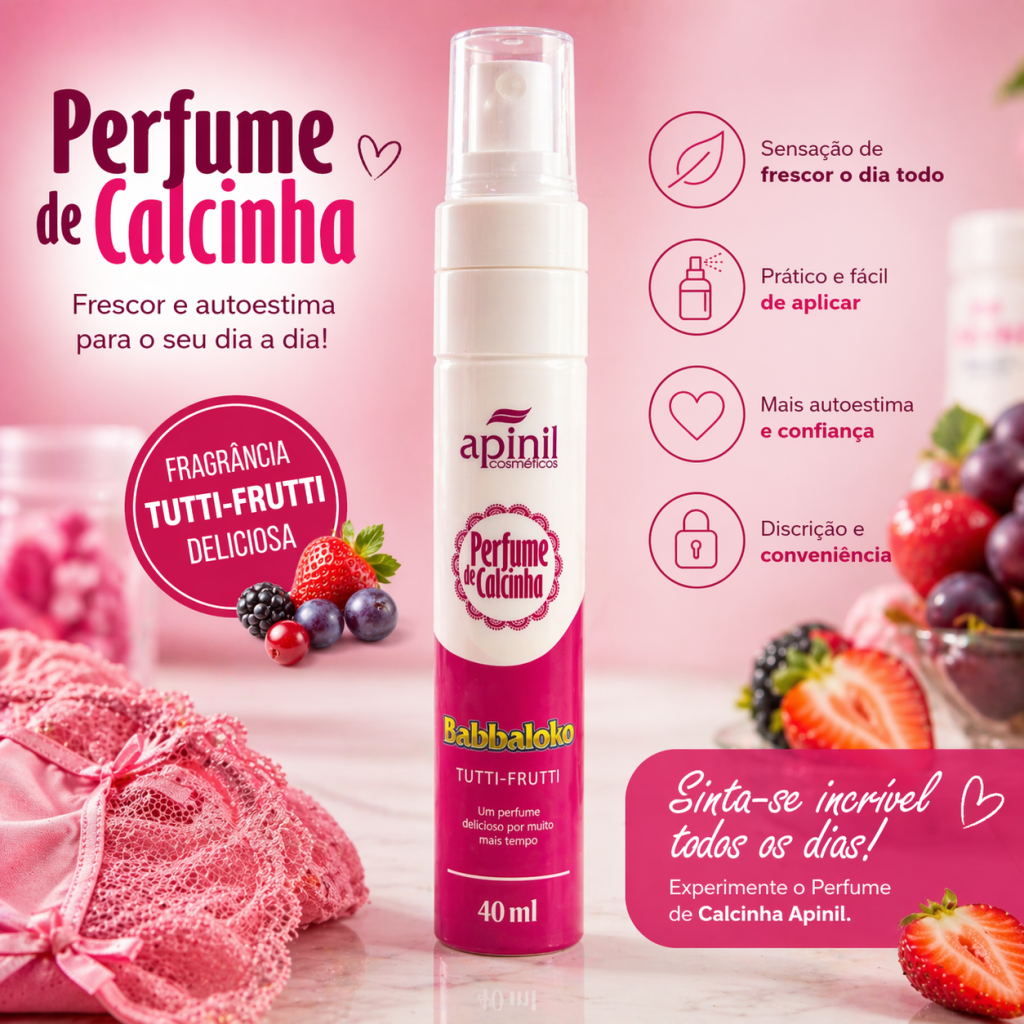 Perfume de calcinha babaloo