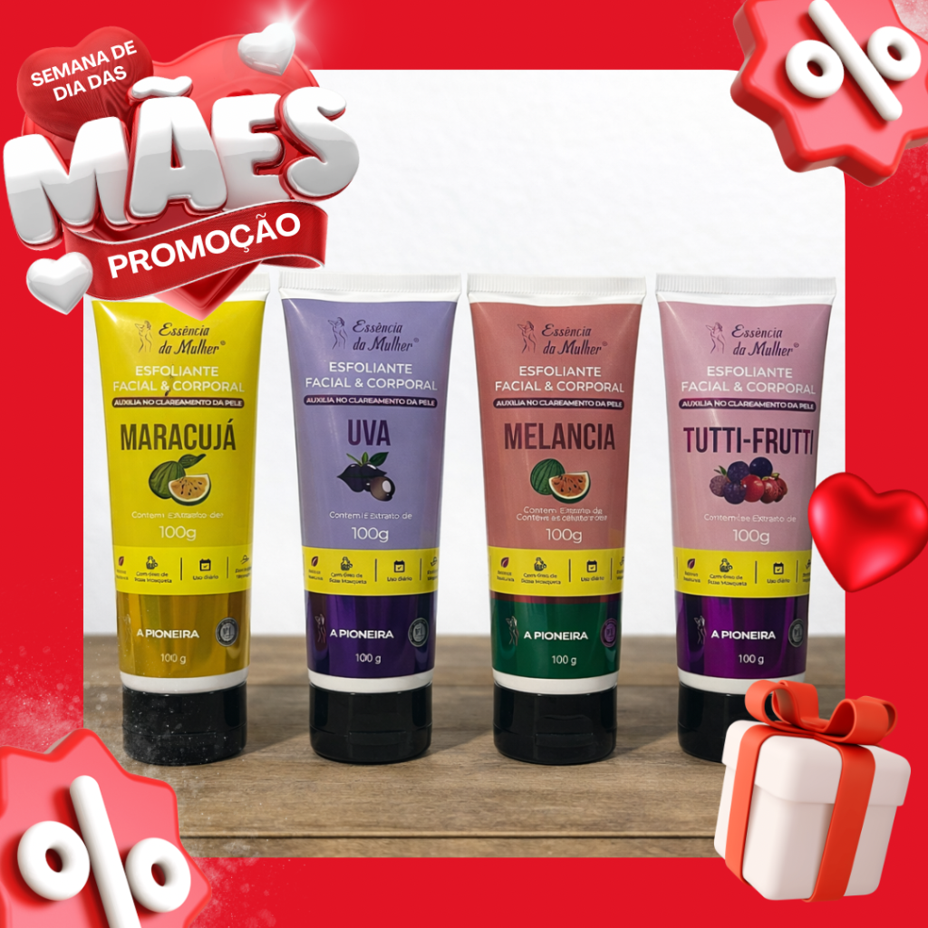 Esfoliante corpo e rosto 100g