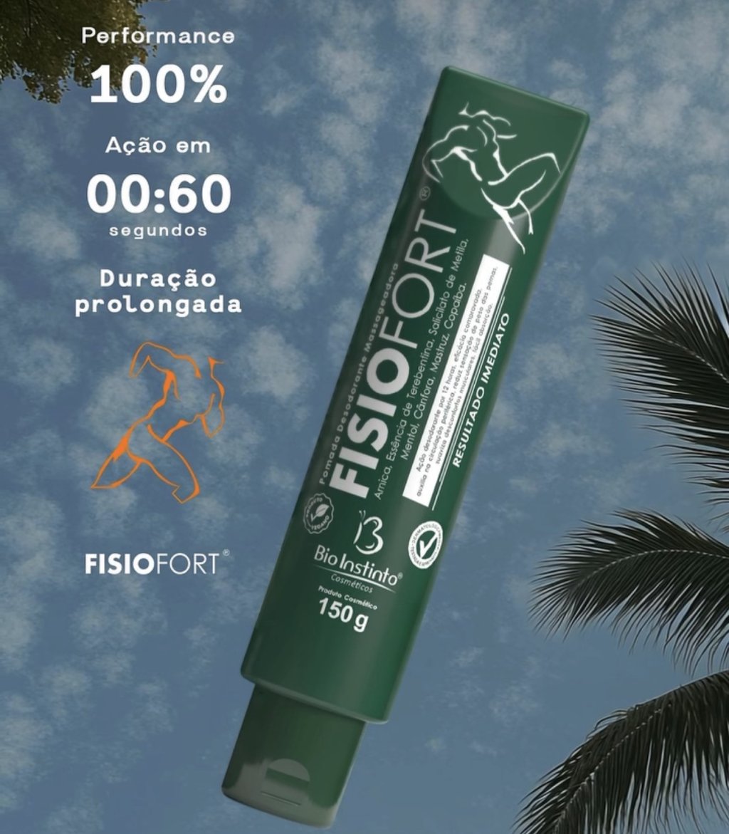 Gel massageador Pomada fisio forte