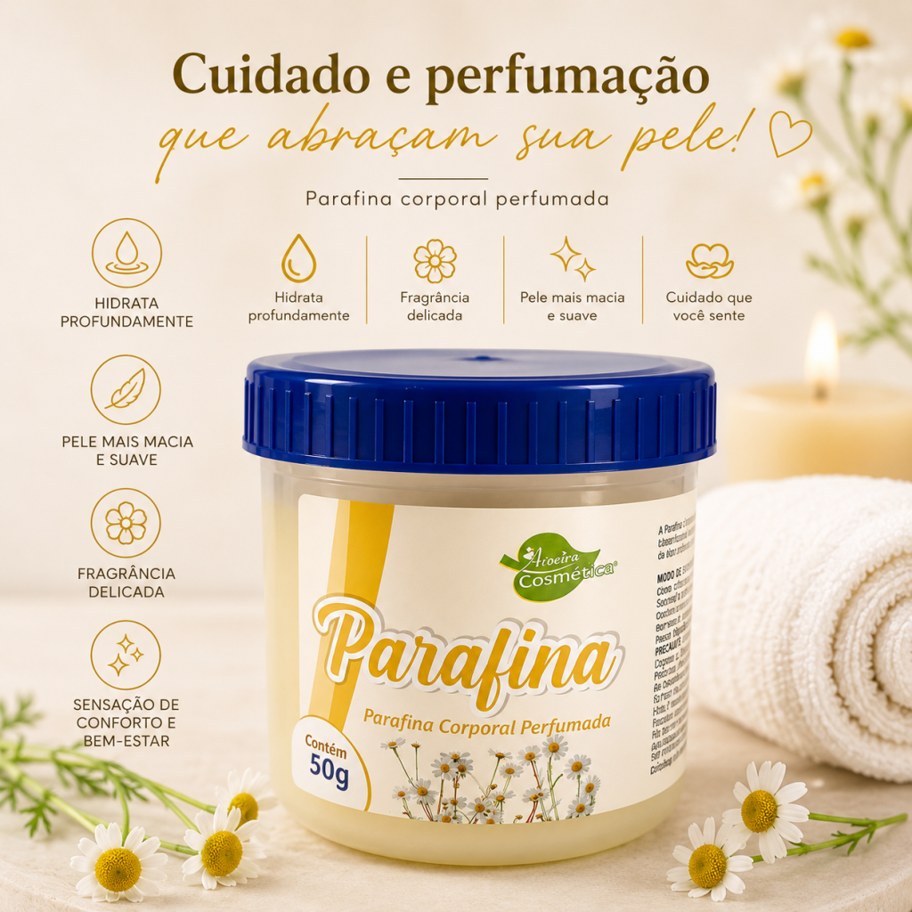 Parafina de camomila 