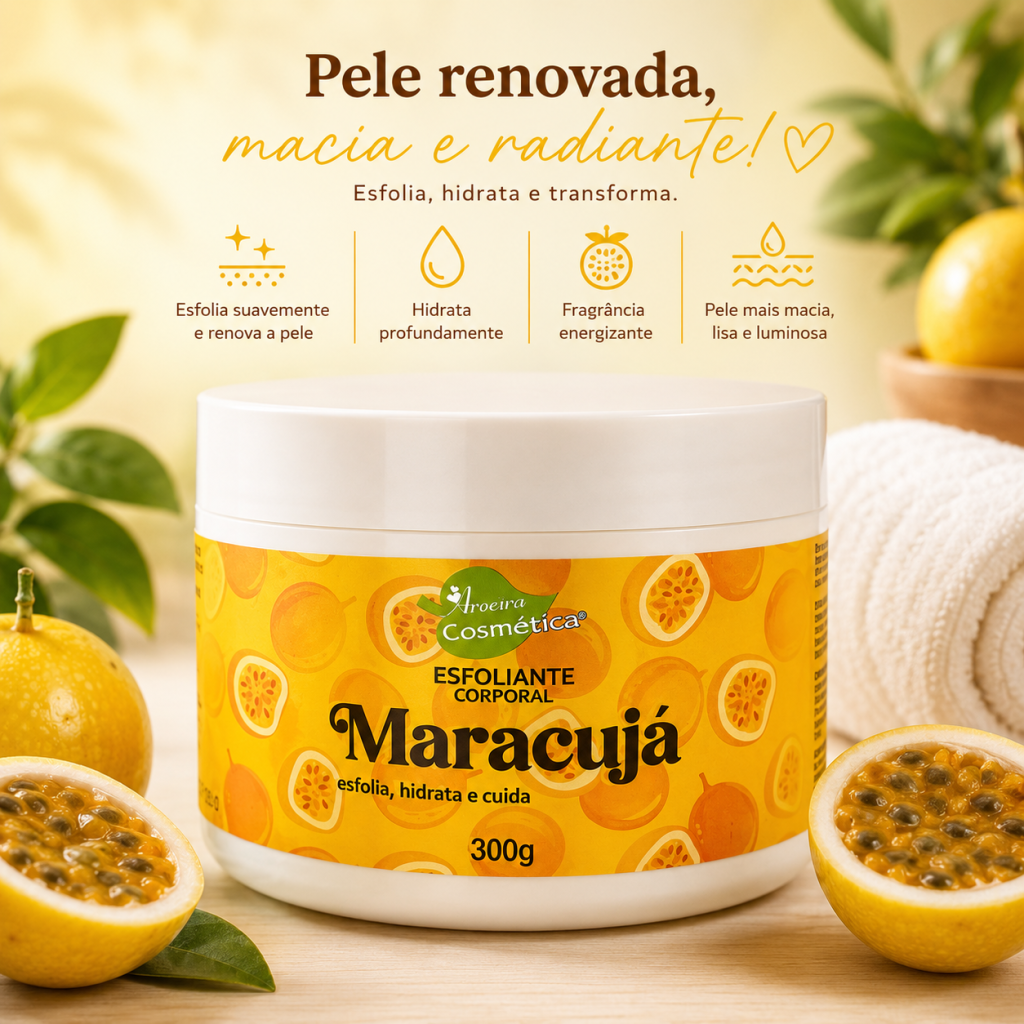Esfoliante de maracujá 