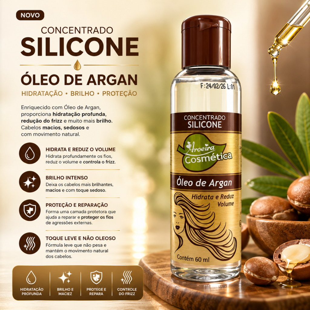 Reparador siliconado óleo de argan 