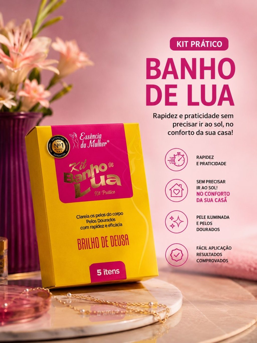 Banho de lua brilho da deusa