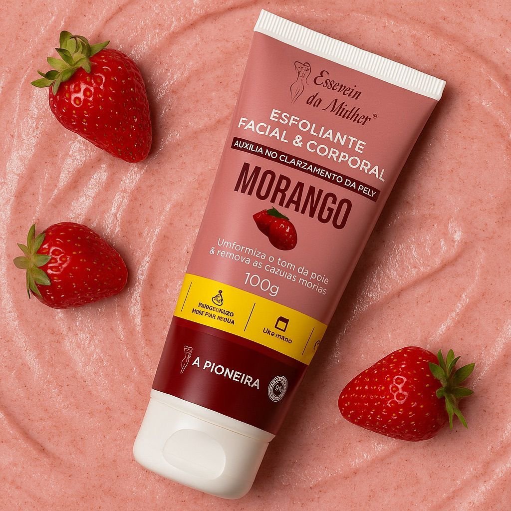 Esfoliante de morango 100g
