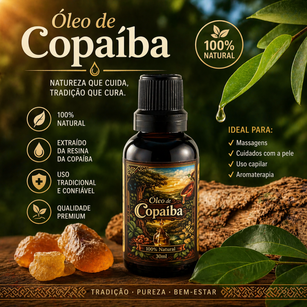 Óleo de copaiba