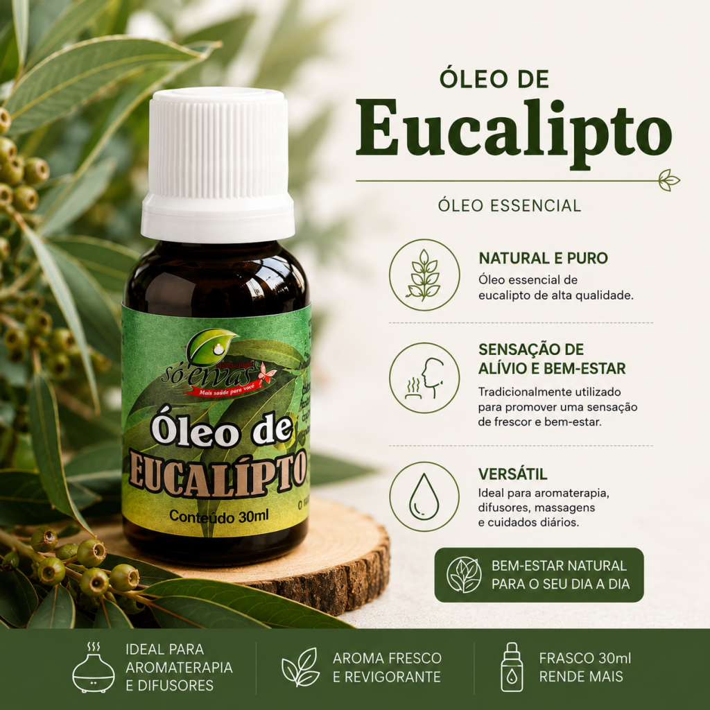 Óleo de eucalipto 