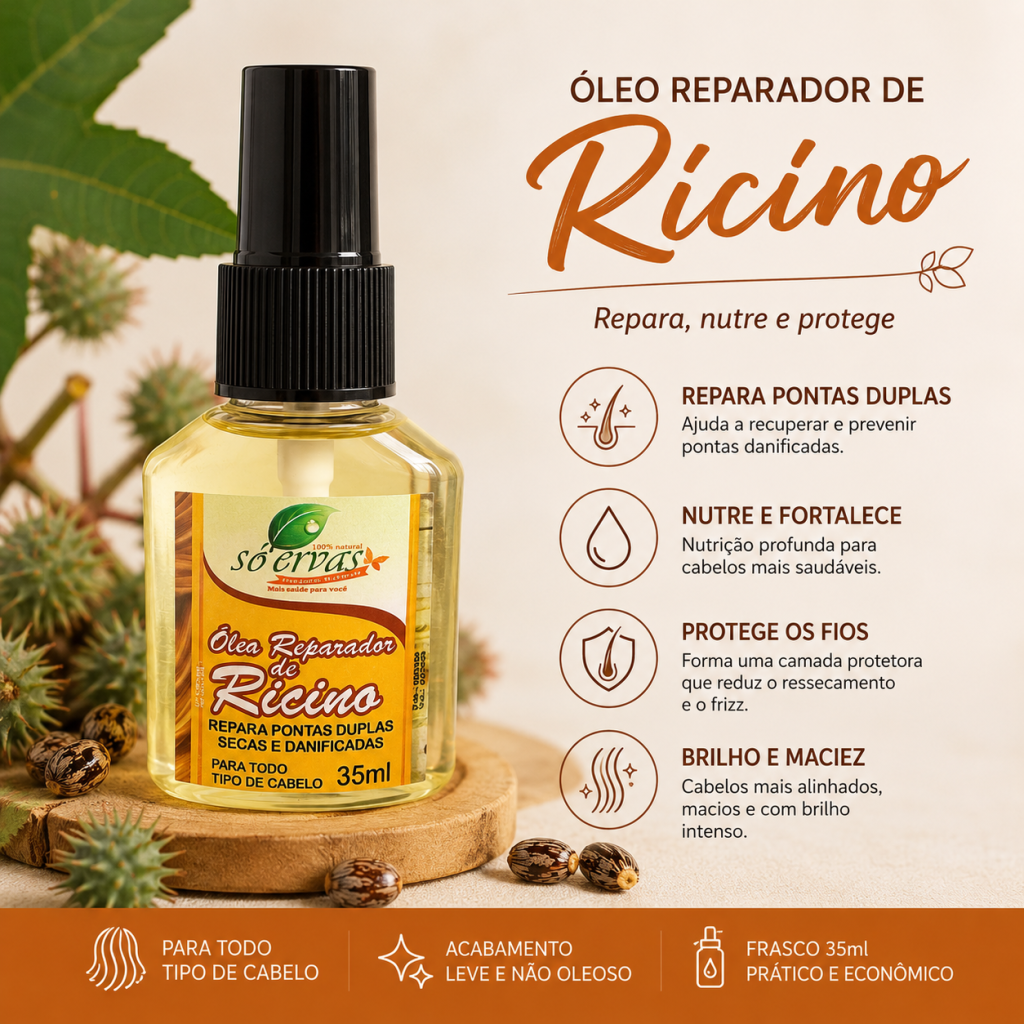 Reparador de rícino 