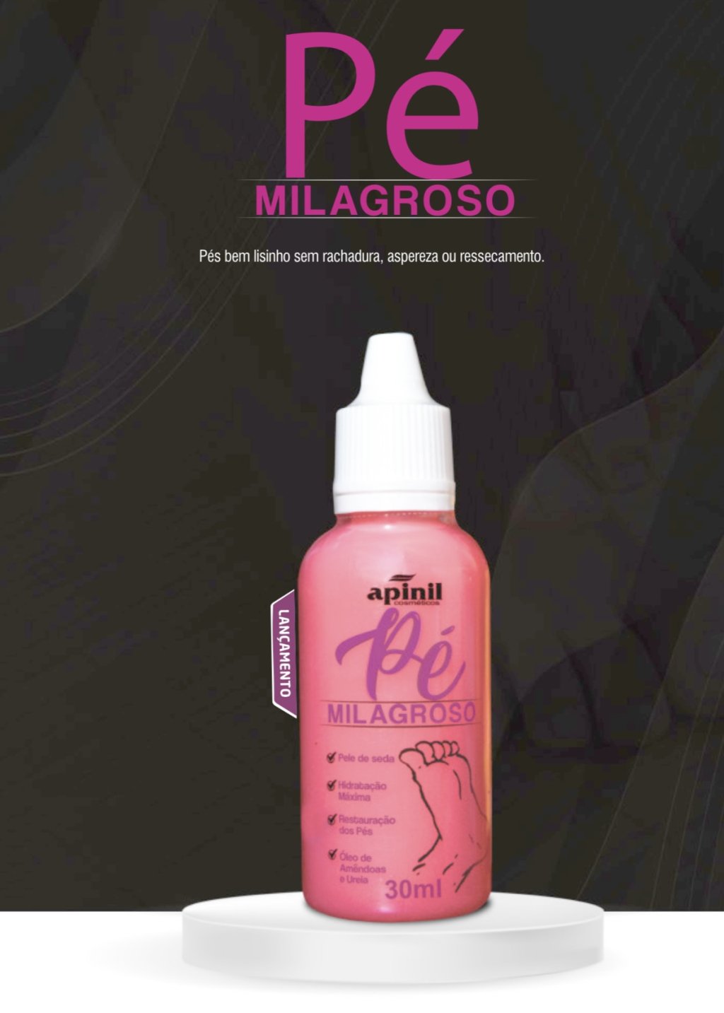 Loção pé milagroso