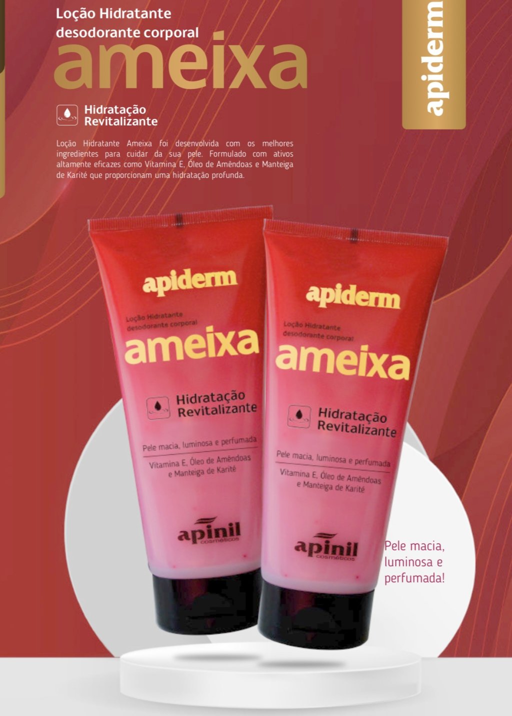 Hidratante de ameixa 
