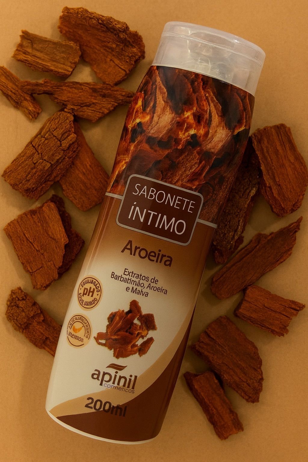 Sabonete íntimo de aroeira 