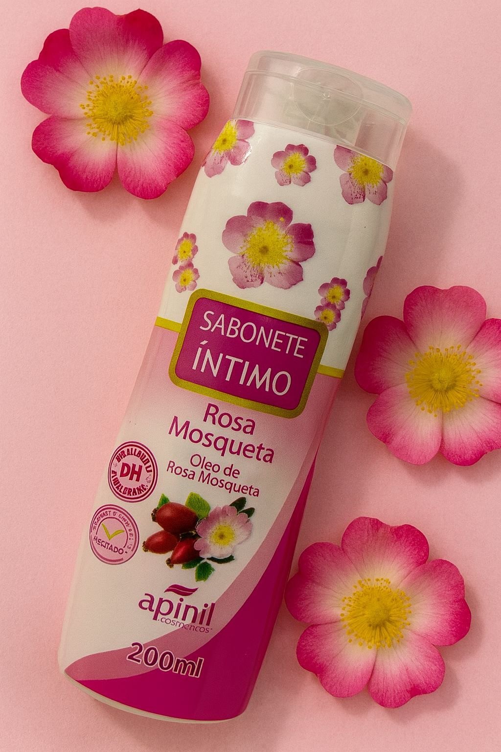 Sabonete íntimo de rosa mosqueta 