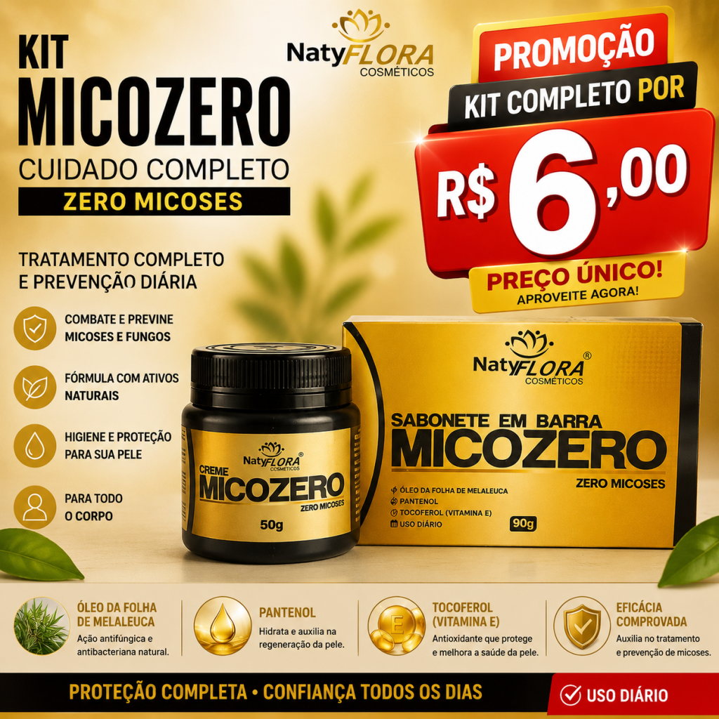 Combo pomada + sabonete micozero