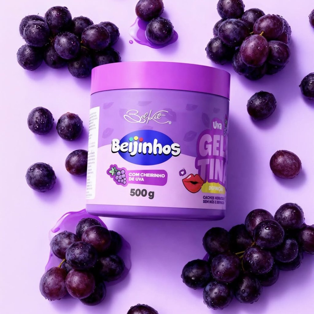 Gelatina capilar de uva 