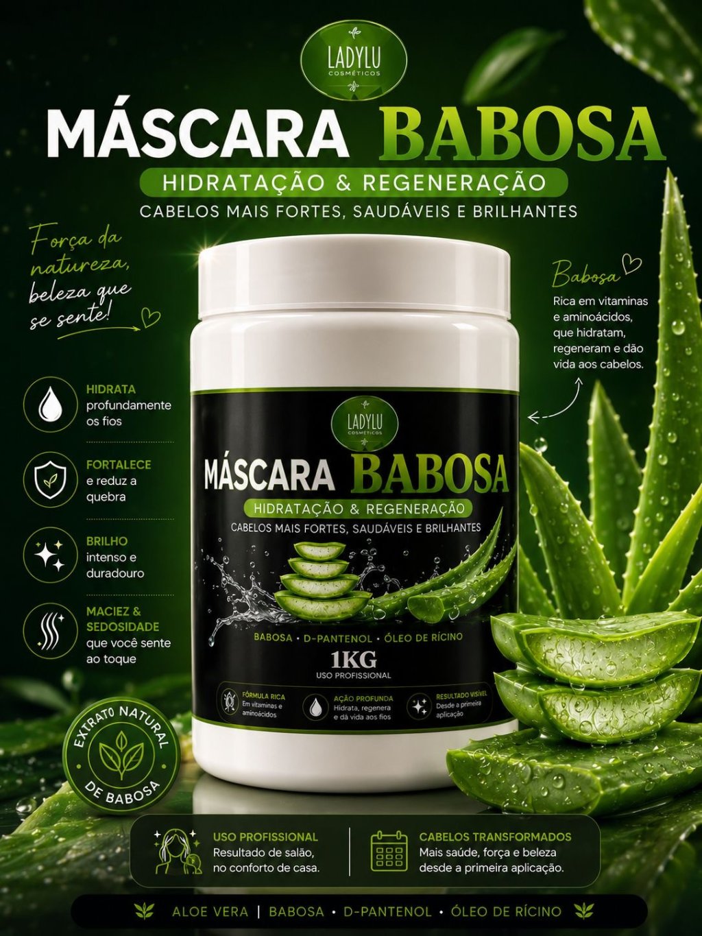Máscara babosa 1kg