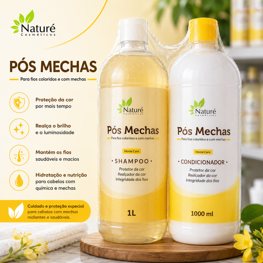 Kit pós mechas 1litro