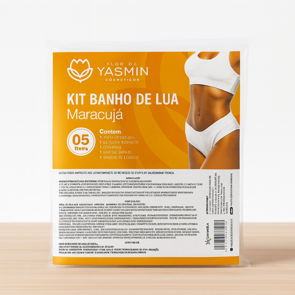 Kit banho de lua maracujá 5pçs