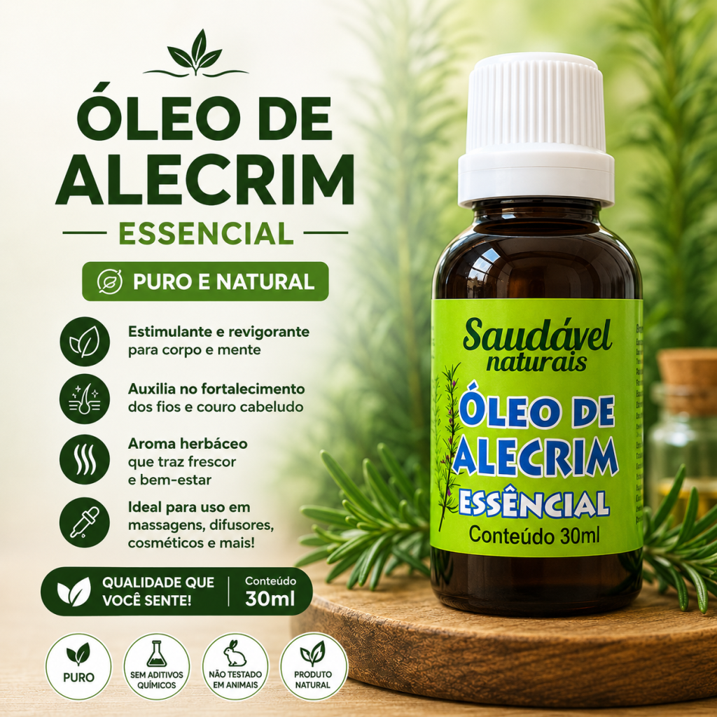 Óleo de alecrim 