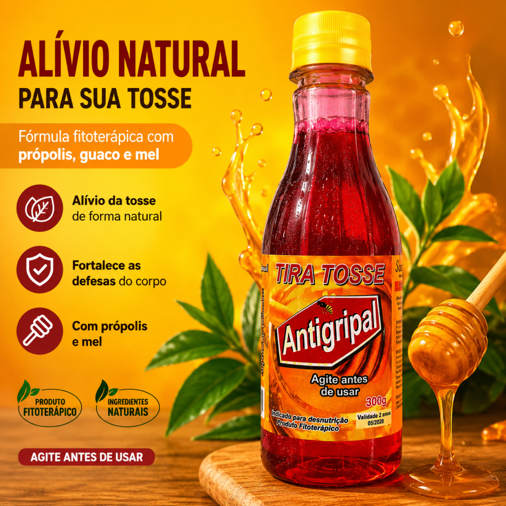 Mel tira tosse antigripal