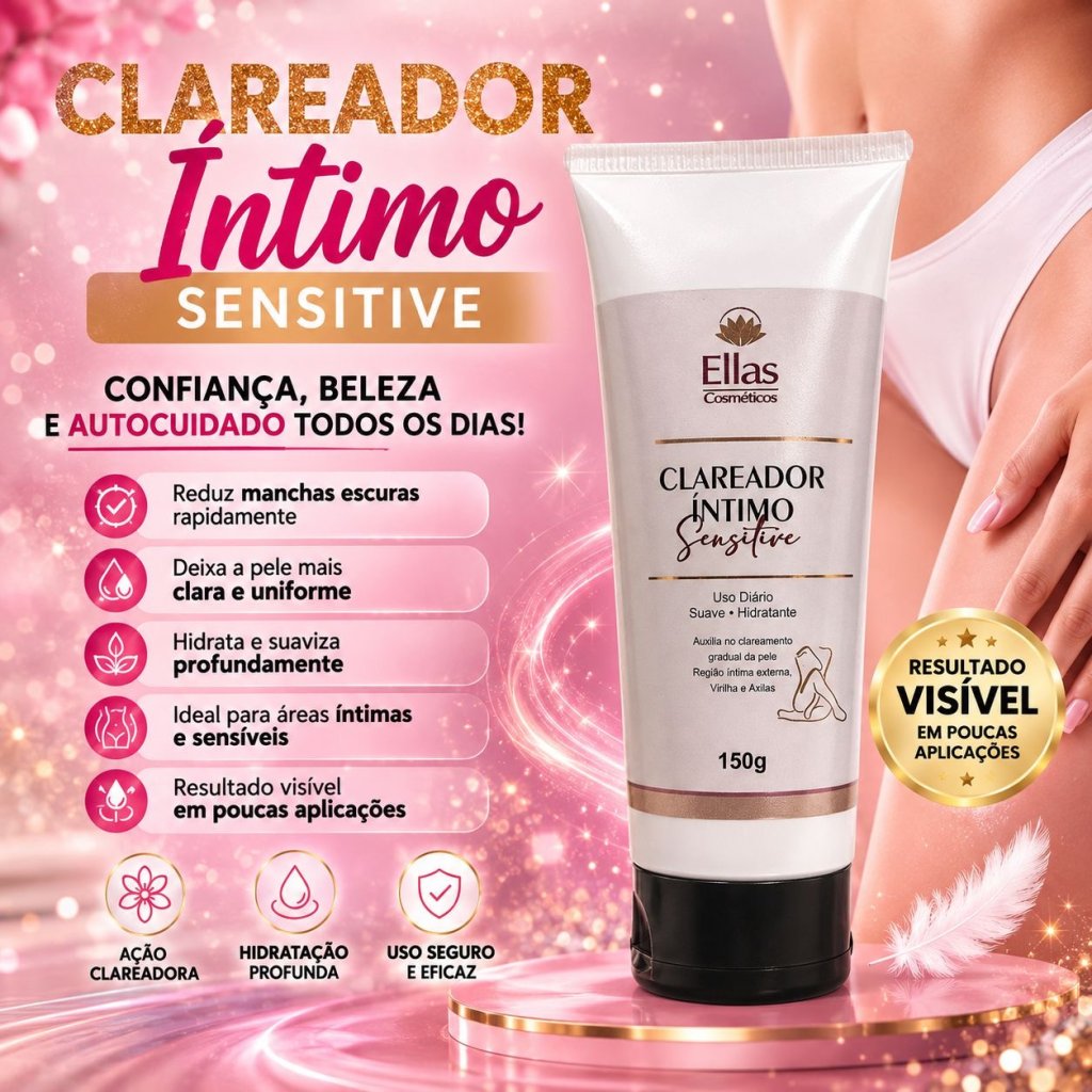 Clareador íntimo 