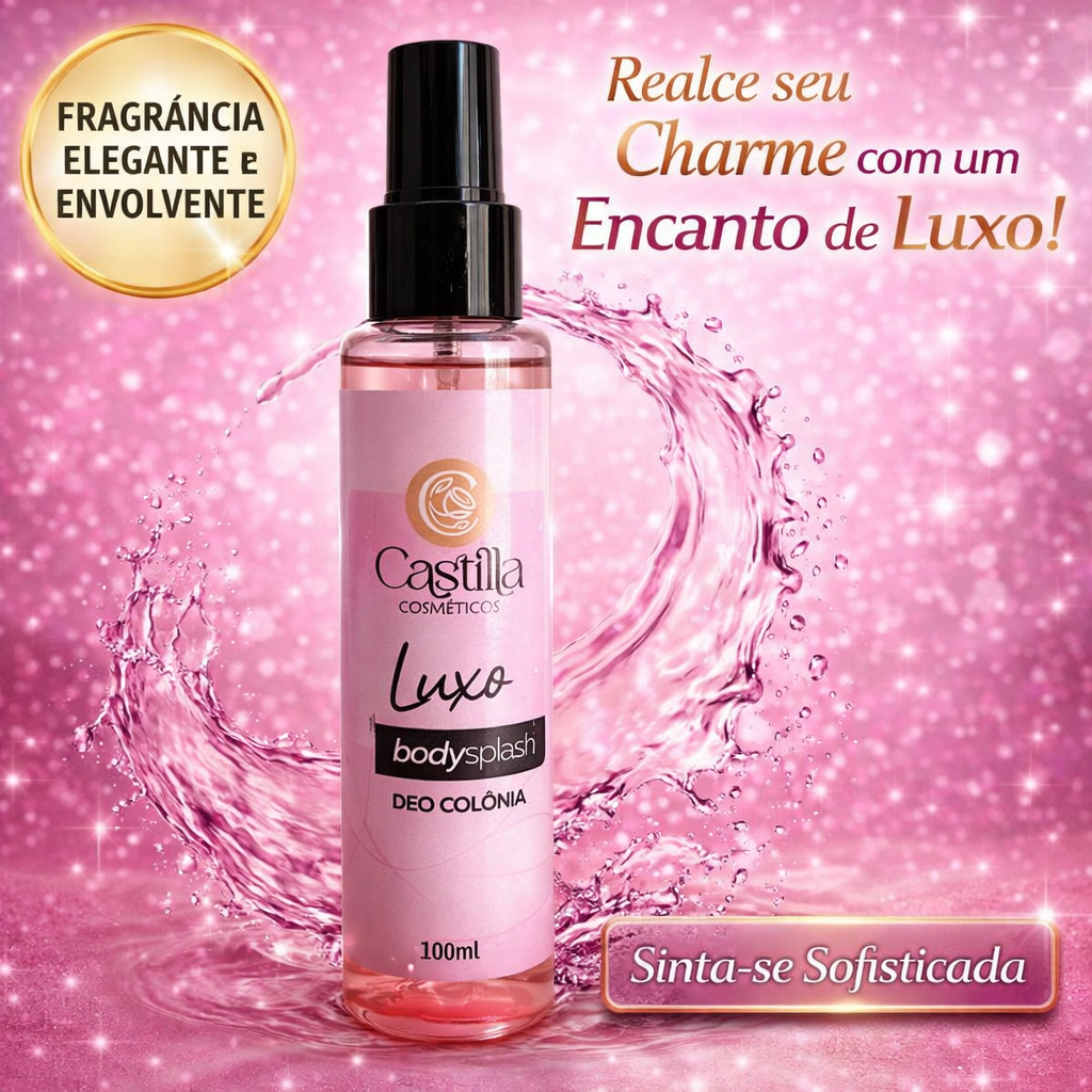 Body splash luxo