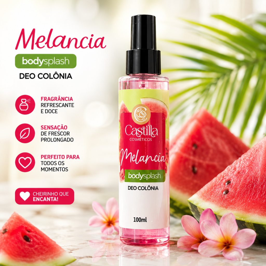 Body splash de melancia 