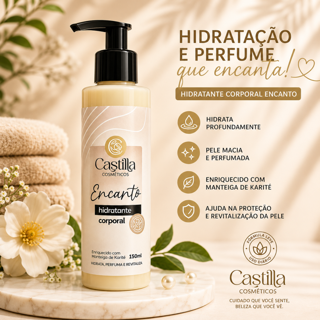 Hidratante corporal encanto