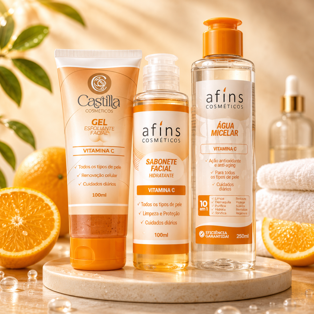 Combo facial de vitamina C