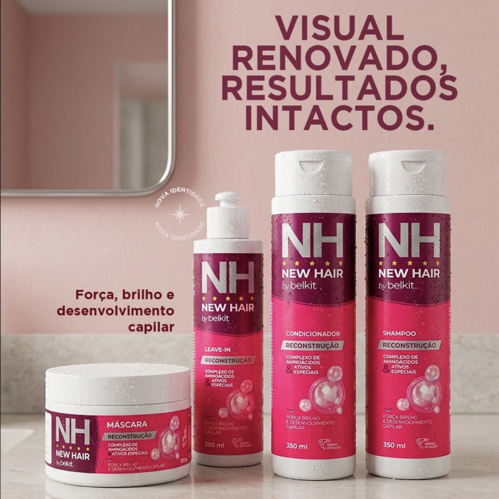 Novo kit NH new hair 