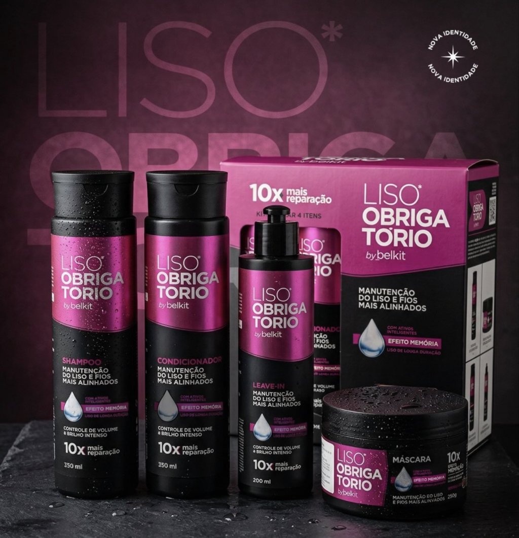 Novo kit liso obrigatório 