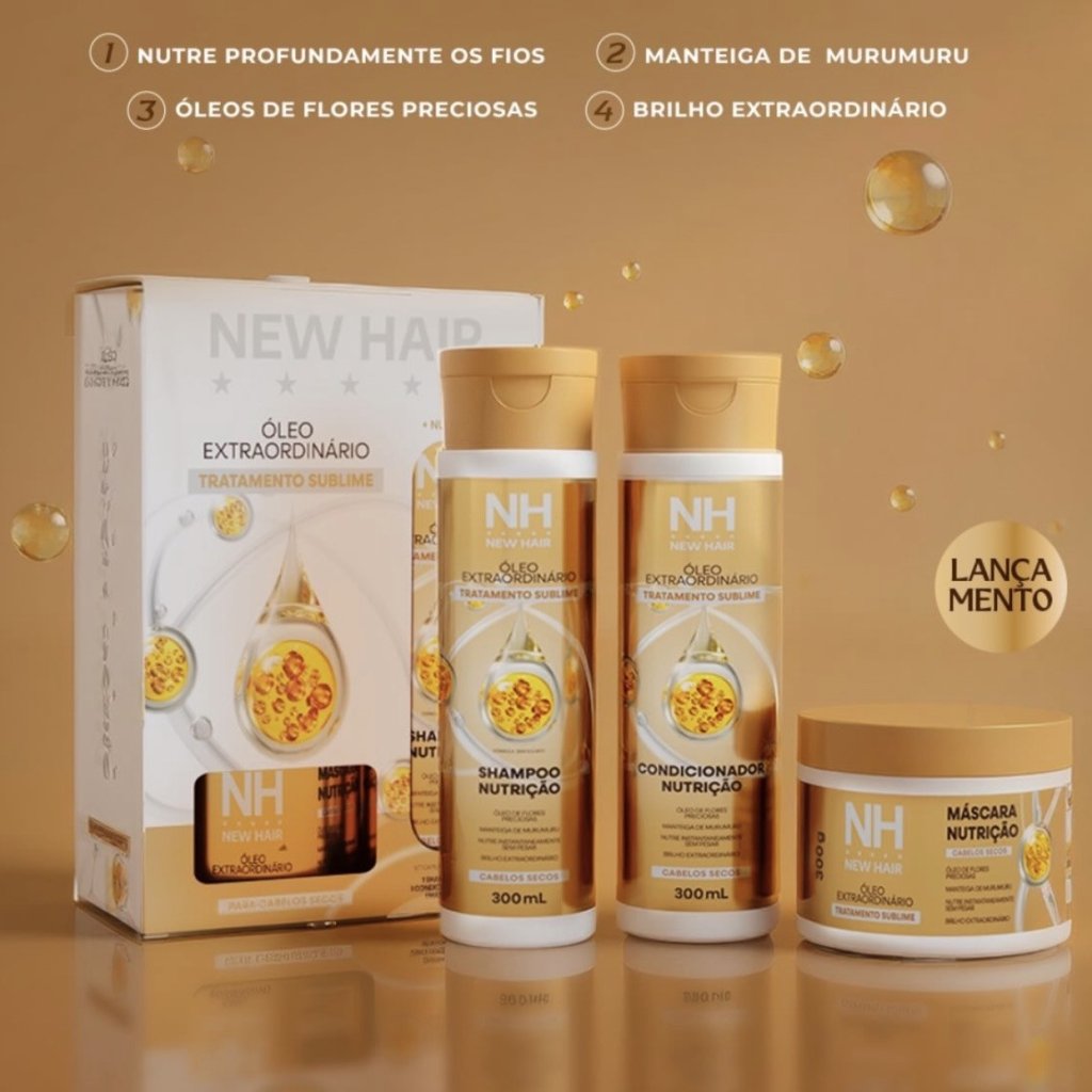 Kit extraordinário NH new hair 