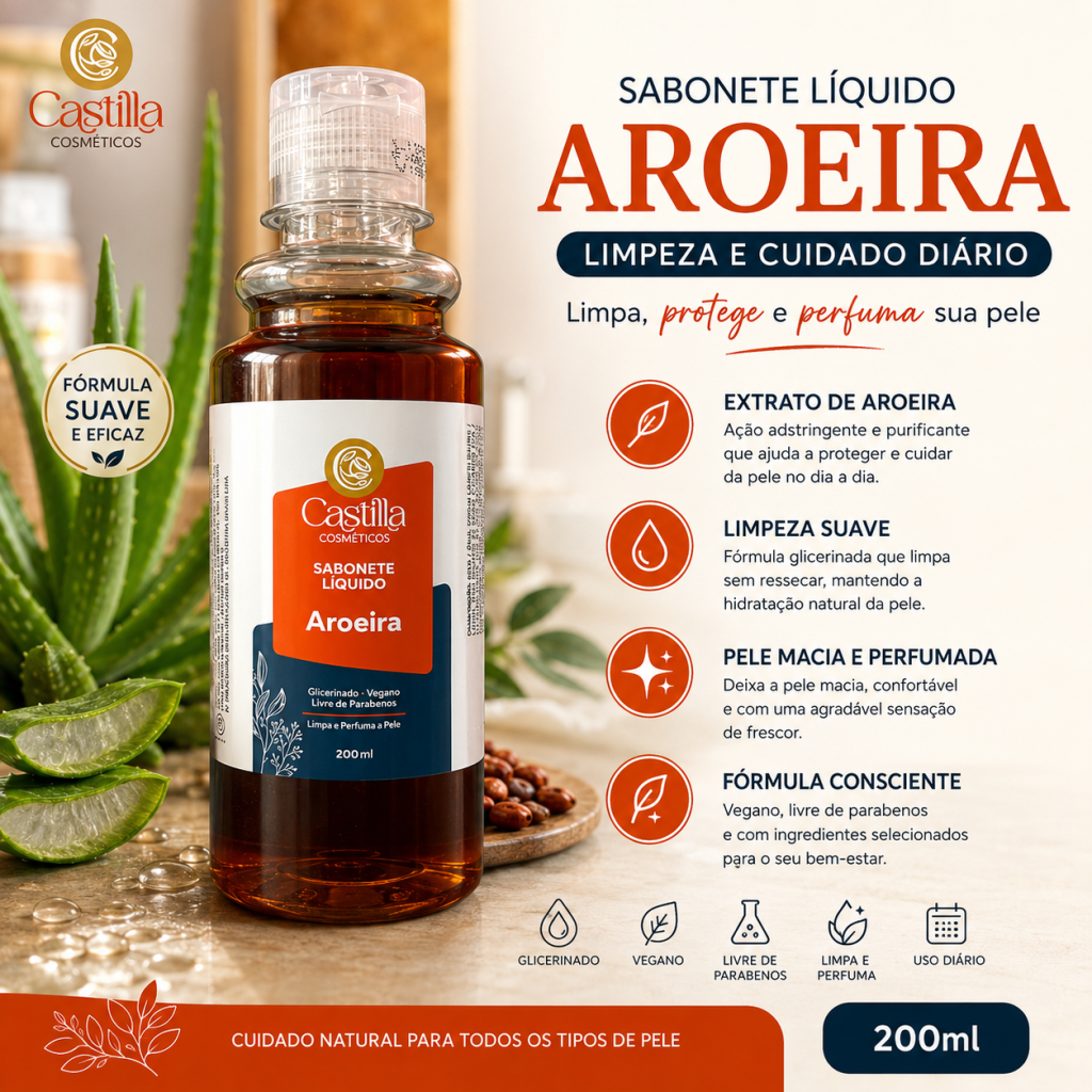 Sabonete de aroeira 