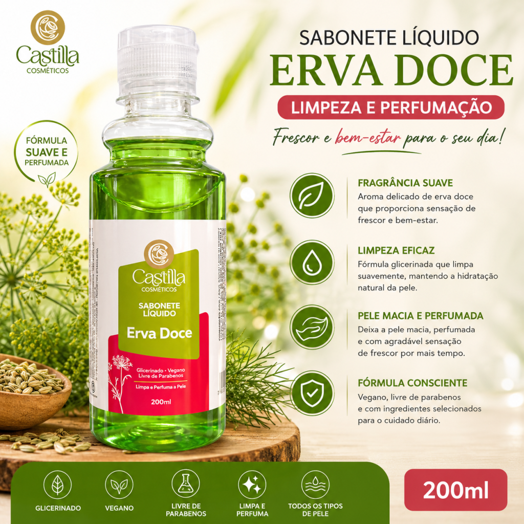 Sabonete de erva doce 
