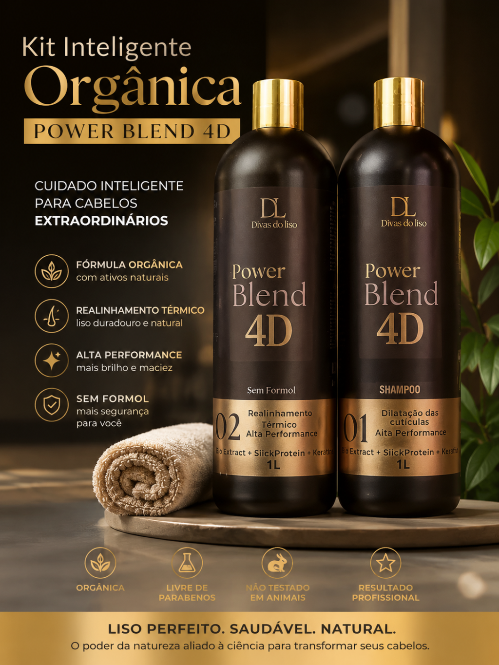 Kit selagem orgânica 