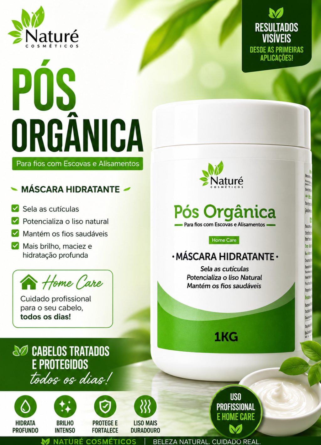 Máscara pós orgânica 1kg