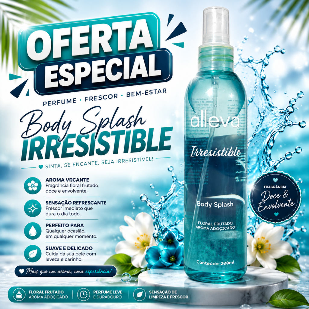 Body splash irresistible 200ml