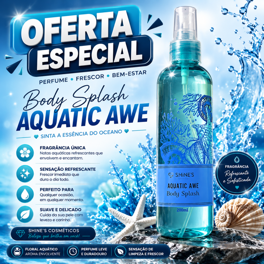 Body splash aquatic awe 200ml