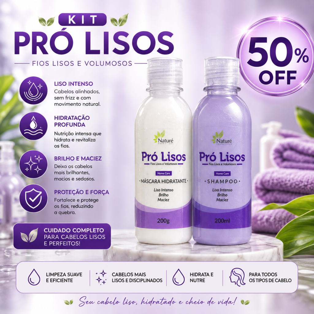 Kit bolsa pro lisos
