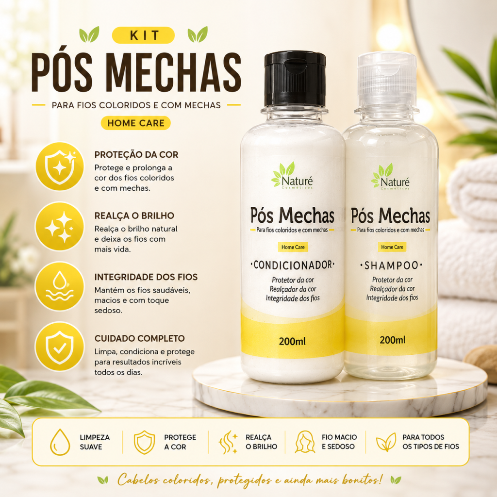 Kit bolsa pós mechas 