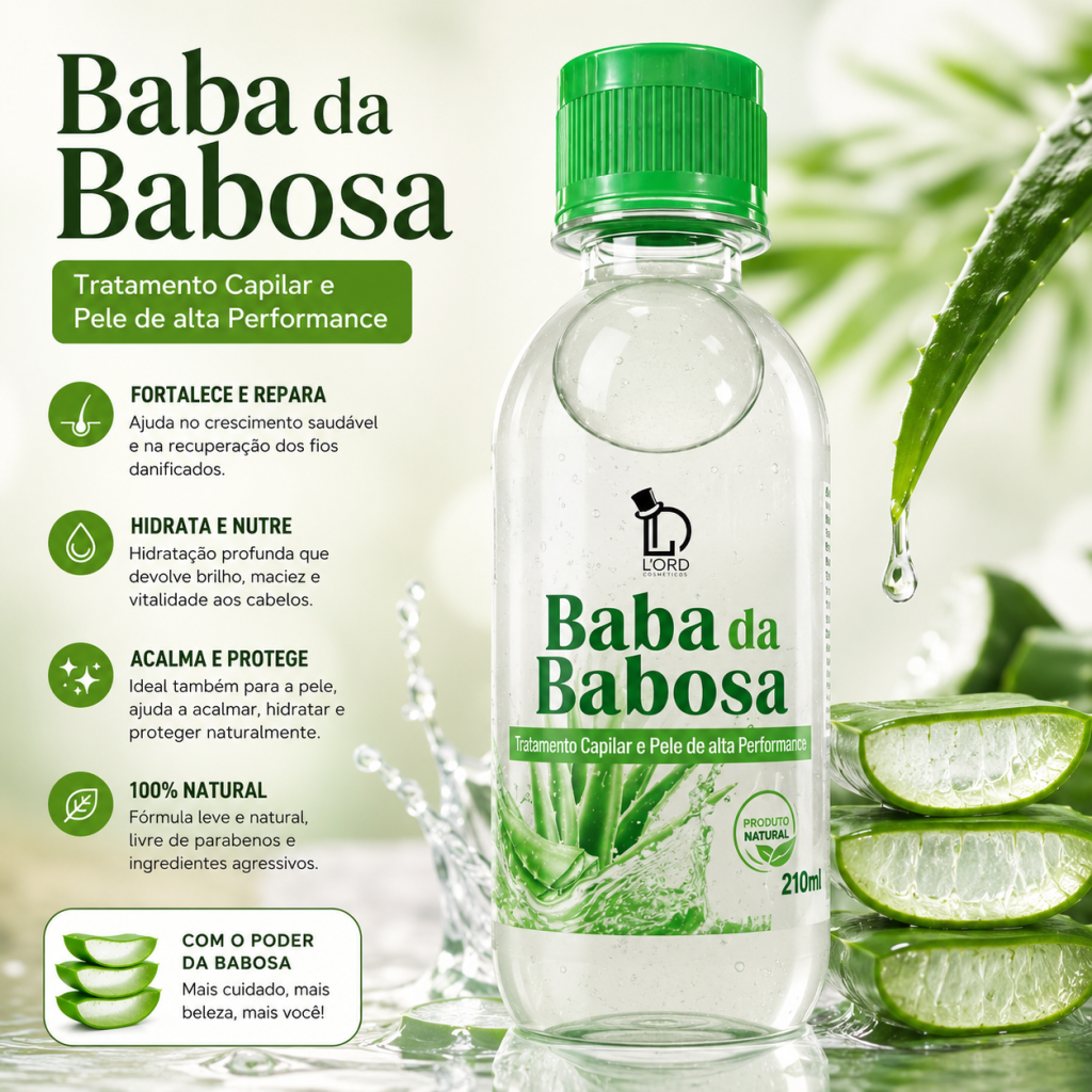 Baba de babosa 200ml