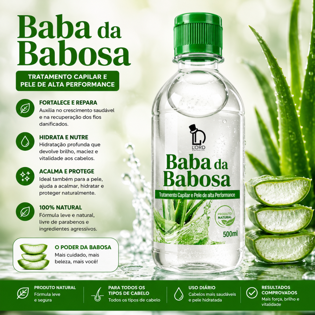 Baba de babosa 500ml